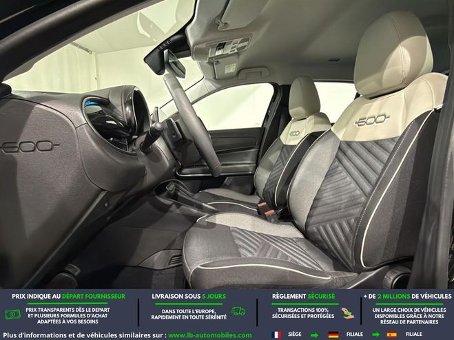 Fiat 600 600 1.2 Hybrid 100ch Noir de 2025