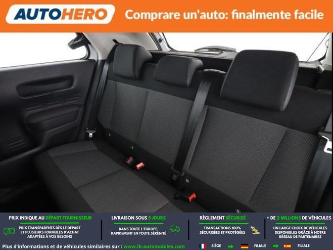 Citroen C4 Cactus BlueHDi 100 BVM Blanc M�tallique de 2016