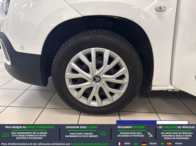 Citroen Berlingo BlueHDi 130 BVA Blanc de 2020