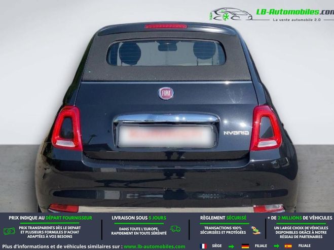 Fiat 500 1.0 70 ch Hybride BSG Noir M�tallique de 2022