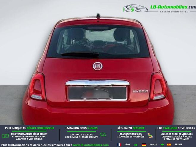 Fiat 500 1.0 70 ch Hybride BSG Rouge M�tallique de 2023
