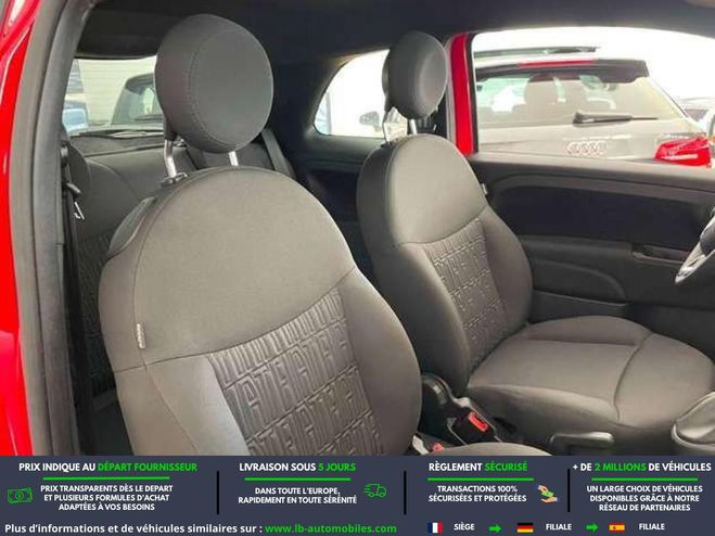 Fiat 500 1.0 70 ch Hybride BSG Rouge M�tallique de 2023