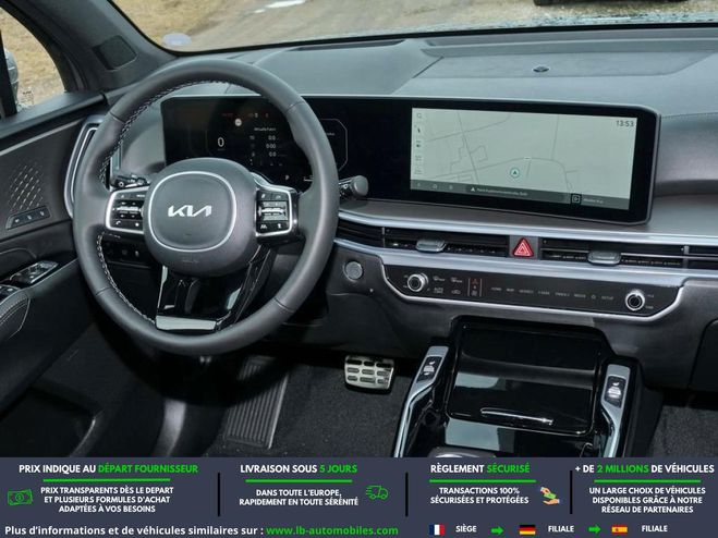 Kia Sorento 1.6 T-GDi 215ch Hybride 5 pl BVA Gris M�tallique de 2025
