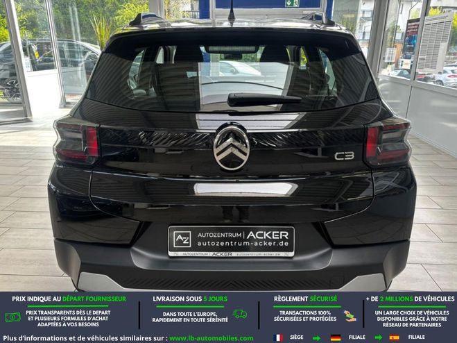 Citroen C3 PureTech 100 ch BVM Noir M�tallique de 2025