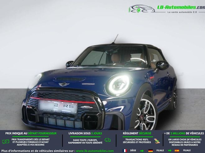 Mini Cabrio 231 ch John  Works BVA Bleu M�tallique de 2017