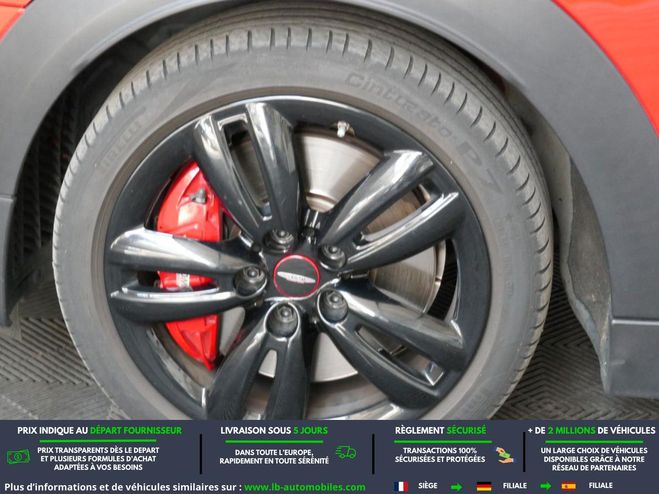 Mini Mini S JCW 231 CH  BVM Rouge M�tallique de 2019