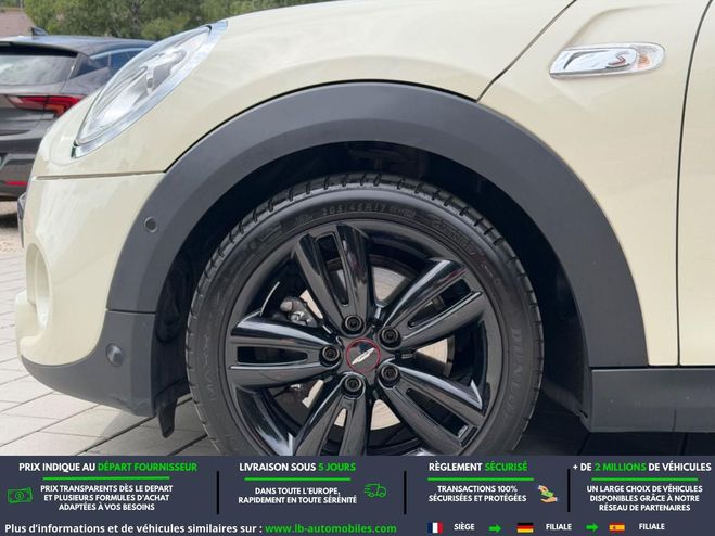 Mini Mini S 192 CH BVA Blanc M�tallique de 2017