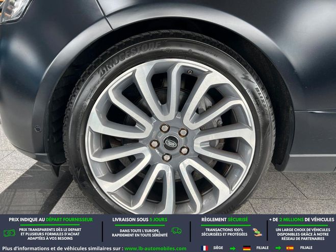 Land rover Range Rover V8 S/C 5.0L 525ch BVA Noir Mate de 2018