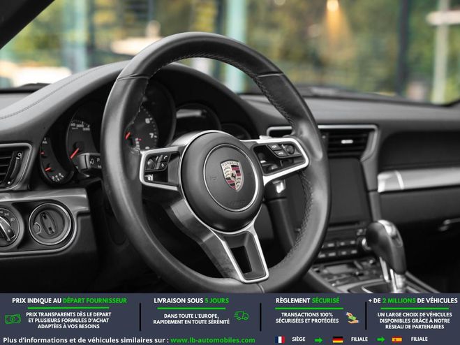 Porsche 911 4 3.0i 370 PDK Noir M�tallique de 2016