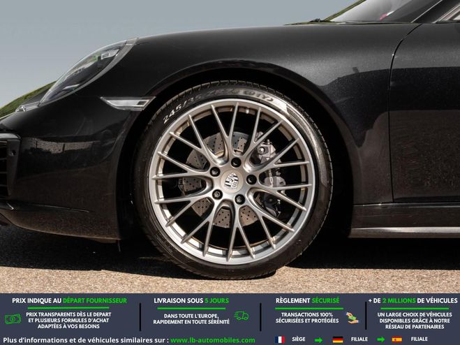 Porsche 911 4 3.0i 370 PDK Noir M�tallique de 2016