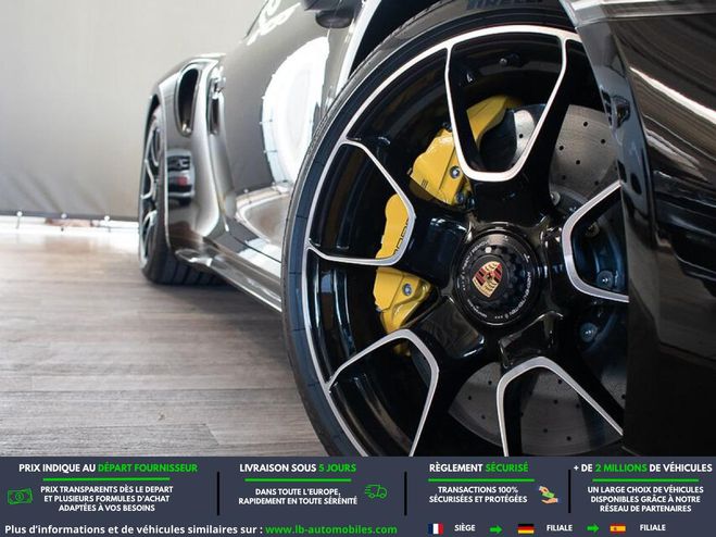Porsche 911 Turbo S 3.8i 650 PDK Noir M�tallique de 2021