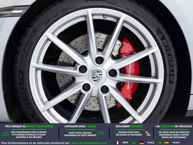 Porsche 911 S 3.0i 450 PDK Argent� M�tallique de 2020