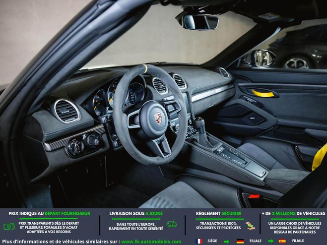 Porsche Boxster Spyder RS 500 ch PDK Noir de 2025