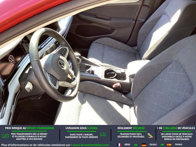 Volkswagen Golf 1.0 TSI 110 BVM Rouge M�tallique de 2021
