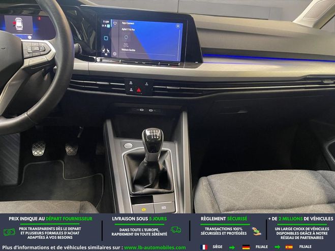 Volkswagen Golf 1.0 TSI 110 BVM Blanc de 2023