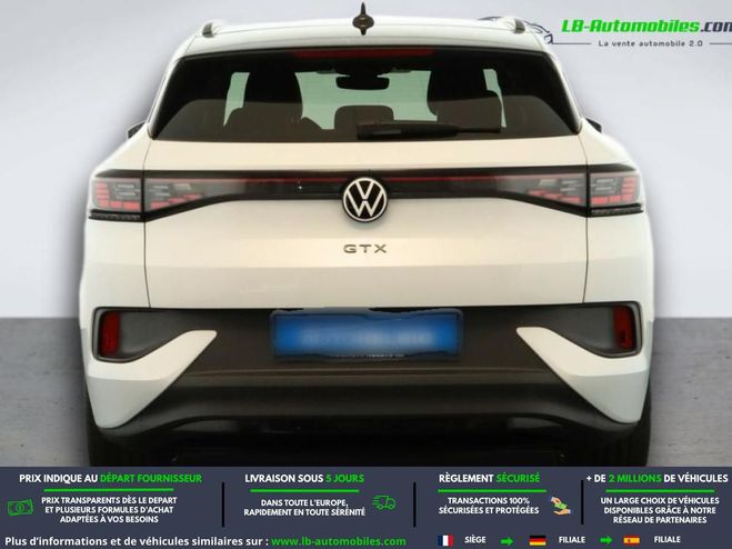 Volkswagen ID. 4 299 ch GTX Blanc M�tallique de 2023