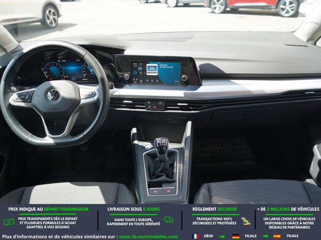 Volkswagen Golf 1.0 TSI 110 BVM Gris M�tallique de 2022