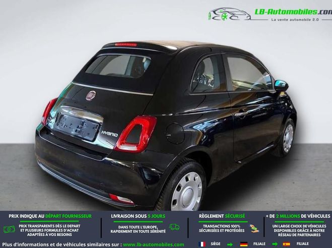 Fiat 500 1.0 70 ch Hybride BSG Noir M�tallique de 2023