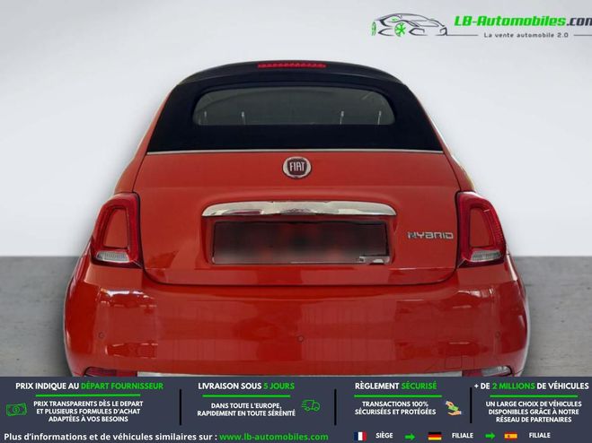 Fiat 500 1.0 70 ch Hybride BSG Orange de 2023
