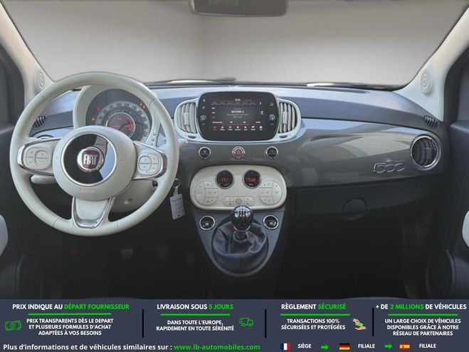 Fiat 500 1.0 70 ch Hybride BSG Gris M�tallique de 2023