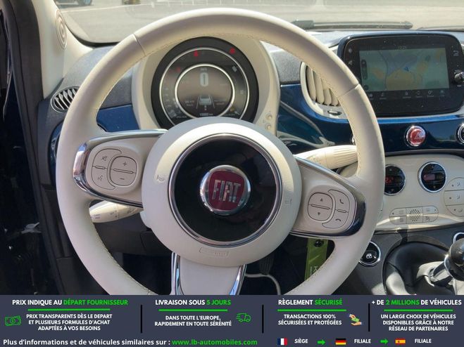 Fiat 500 1.0 70 ch Hybride BSG Bleu M�tallique de 2023