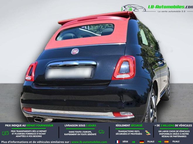 Fiat 500 1.2 8V 69 ch Noir M�tallique de 2016