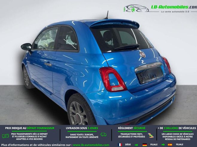 Fiat 500 1.2 69 ch BVA Bleu M�tallique de 2020