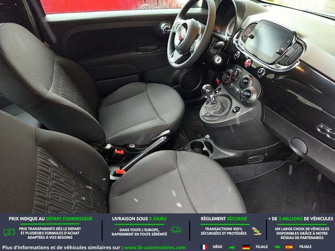 Fiat 500 1.0 70 ch Hybride BSG Noir M�tallique de 2023