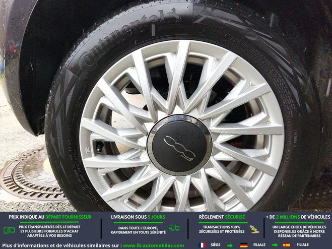 Fiat 500 1.0 70 ch Hybride BSG Noir M�tallique de 2023