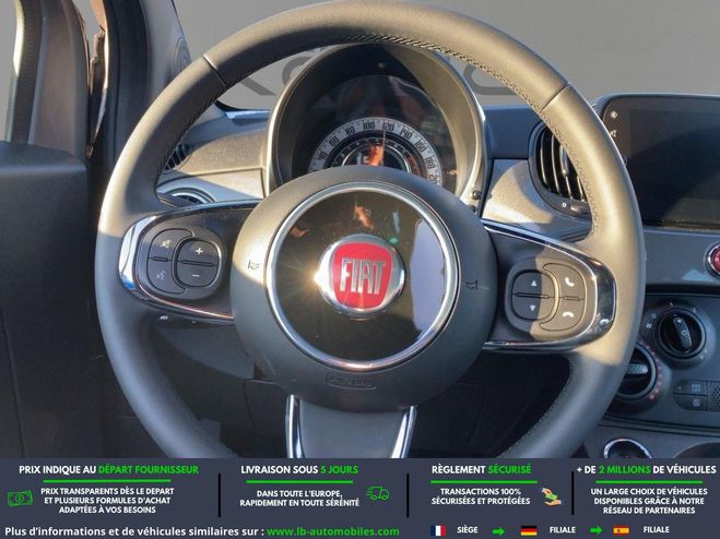 Fiat 500 1.0 70 ch Hybride BSG Gris M�tallique de 2023