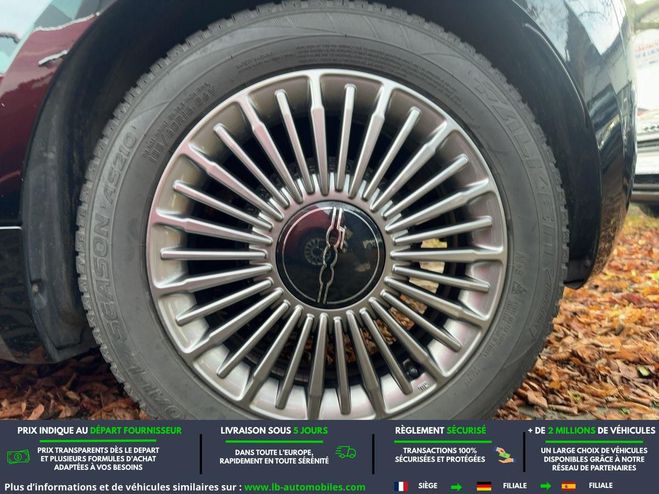 Fiat 500 3+1 e 118 ch Noir M�tallique de 2023