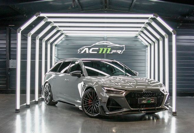 Audi RS6 Avant R ABT 4.0 V8 TFSI 740CH QUATTRO TI Gris de 2020