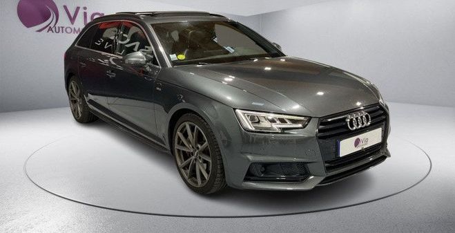 Audi A4 AVANT 3.0 V6 TDI 218CH S LINE QUATTRO TR Gris de 2016