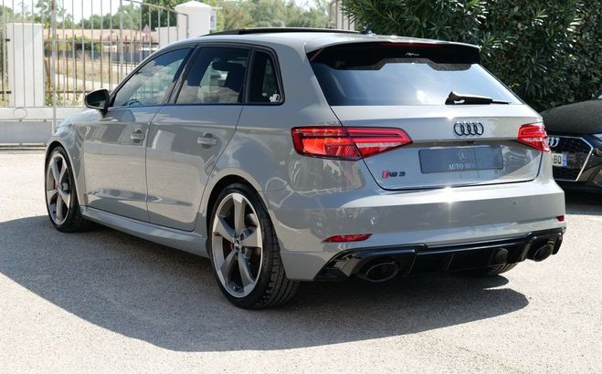 Audi RS3 sportback 400 ch gris nardo b&o toit ovr Gris de 2019