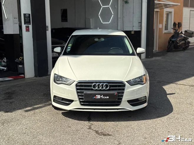 Audi A3 SPORTBACK 1.6 TDI 105cv S-TRONIC BVA / C Blanc de 2013