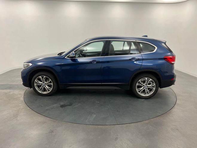 BMW X1 F48 LCI sDrive 18d 150 ch BVA8 Business  Bleu Clair M�tallis� de 2021
