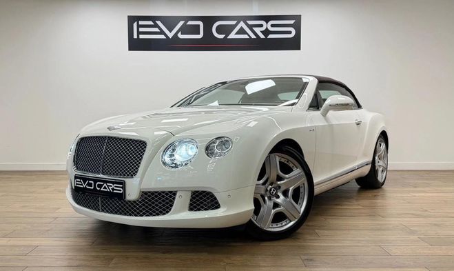 Bentley Continental GTC W12 575 ch / Nuque chauffante / Si�g Blanc de 2013