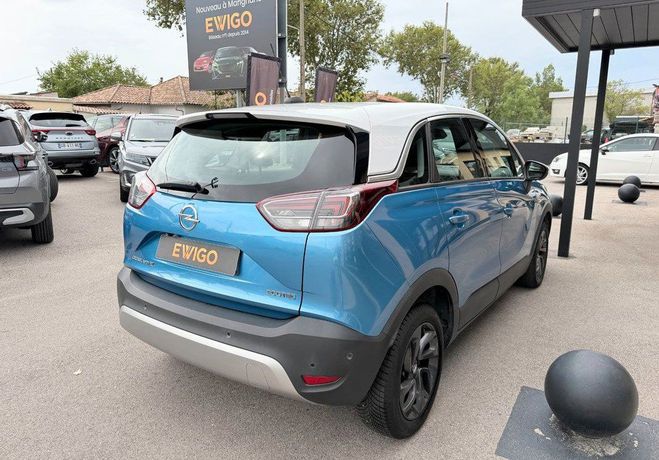 Opel Crossland X 1.2 t 110 design 120 distribution faite Bleu de 2019