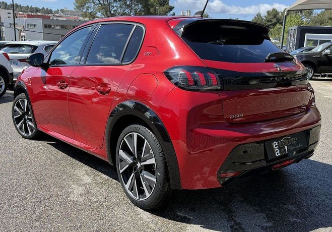 Peugeot 208 1.5 BLUEHDI 100CH TVA RECUP AUTO ECOLE Rouge de 2022