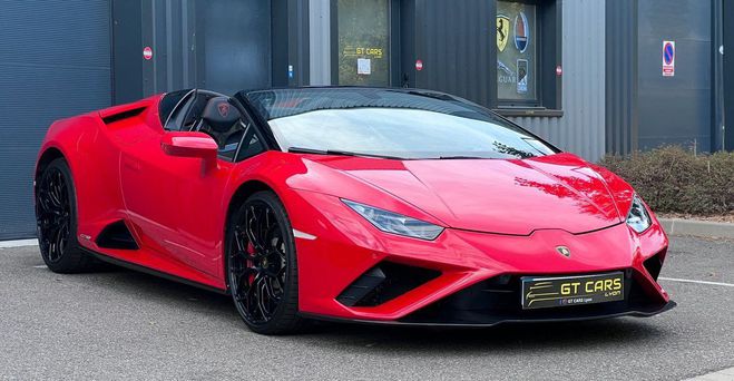 Lamborghini Huracan EVO Spyder Rouge de 2022