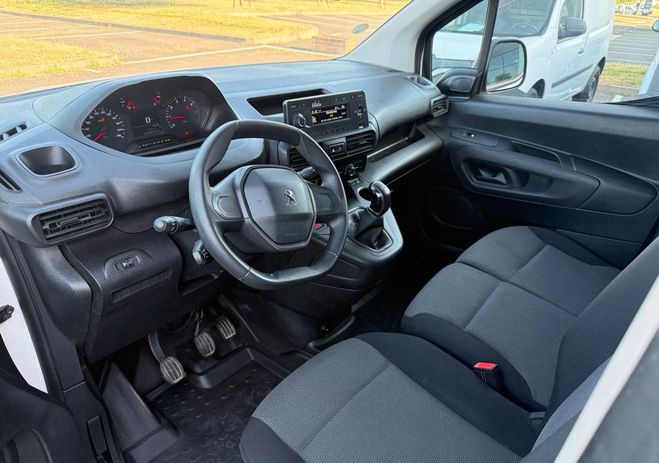 Peugeot Partner 1.6 blue hdi 3 places Blanc de 2019