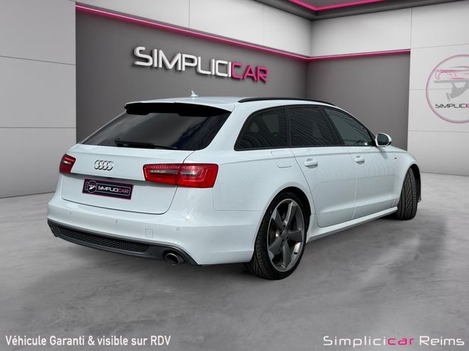 Audi A6 S LINE Blanc de 2013