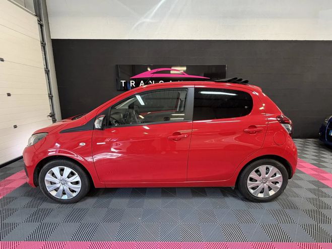 Peugeot 108 1.0 vti 72ch style toit ouvrant bluetoot Rouge de 2020