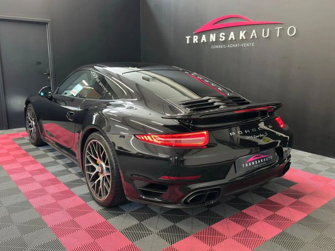 Porsche 911 Turbo S Type 991.1 560ch - SUIVI COMPLET Noir de 2014
