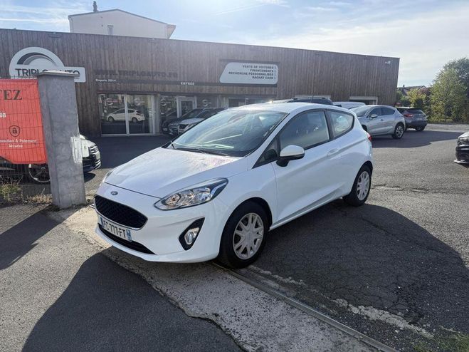 Ford Fiesta 1.5 TDCi - 85 S&S Trend gps   clim   rad BLANC de 2018