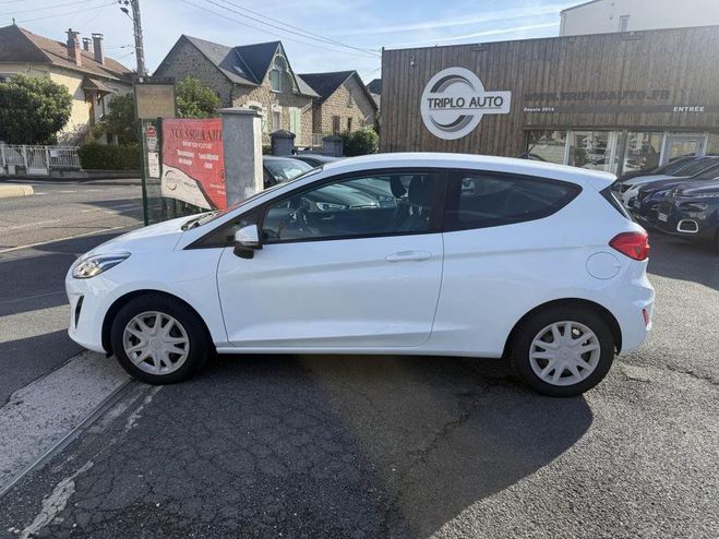 Ford Fiesta 1.5 TDCi - 85 S&S Trend gps   clim   rad BLANC de 2018