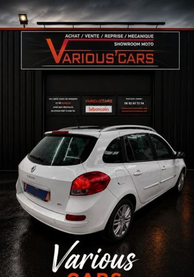 Renault Clio III 1.5 DCI 105 CV NIGHT & DAY Blanc de 2011