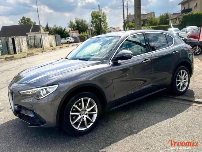 Alfa romeo Stelvio 2.2 210 CV Q4 AT8 SUPER Gris de 2017