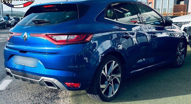 Renault Megane 1.6 TCe 205ch energy GT EDC-1ERE MAIN- E Bleu de 2016