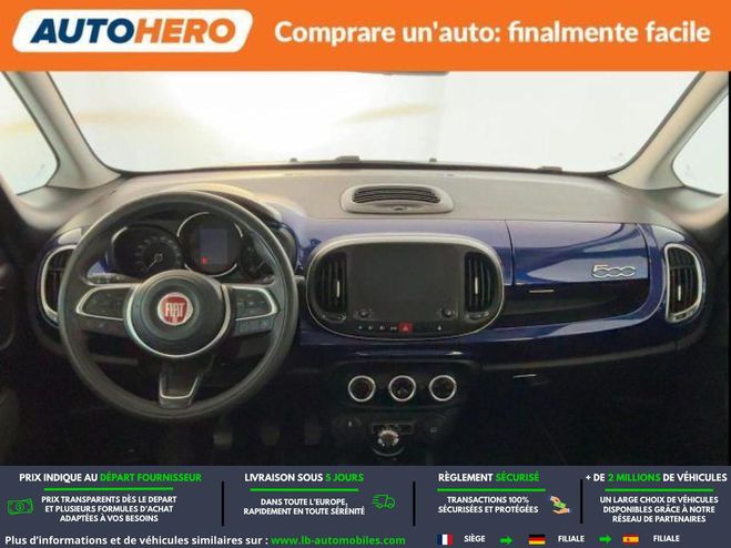 Fiat 500 1.4 95 ch BVA Bleu M�tallique de 2018